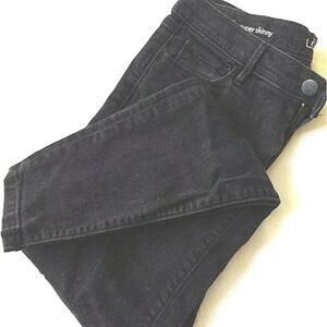 Ann Taylor Loft Super Stretchy Black Jeans size 28 size 6